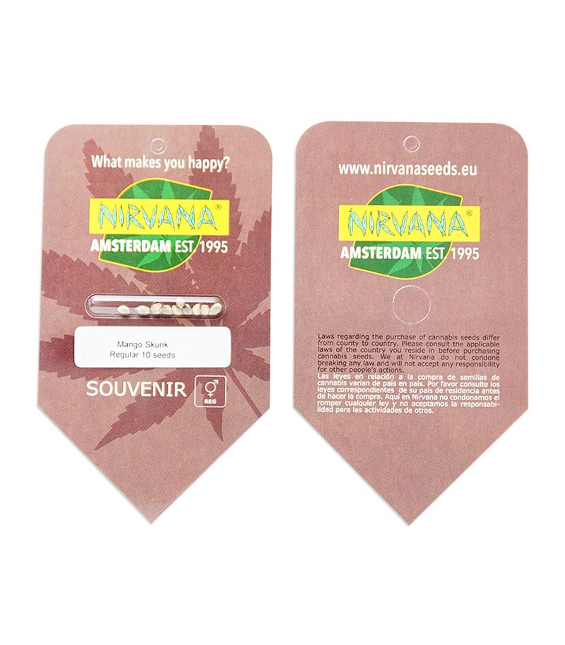 Семена сорта Mango Skunk regular (Nirvana Seeds) Семена сорта Mango Skunk regular (Nirvana Seeds) — изображение 2